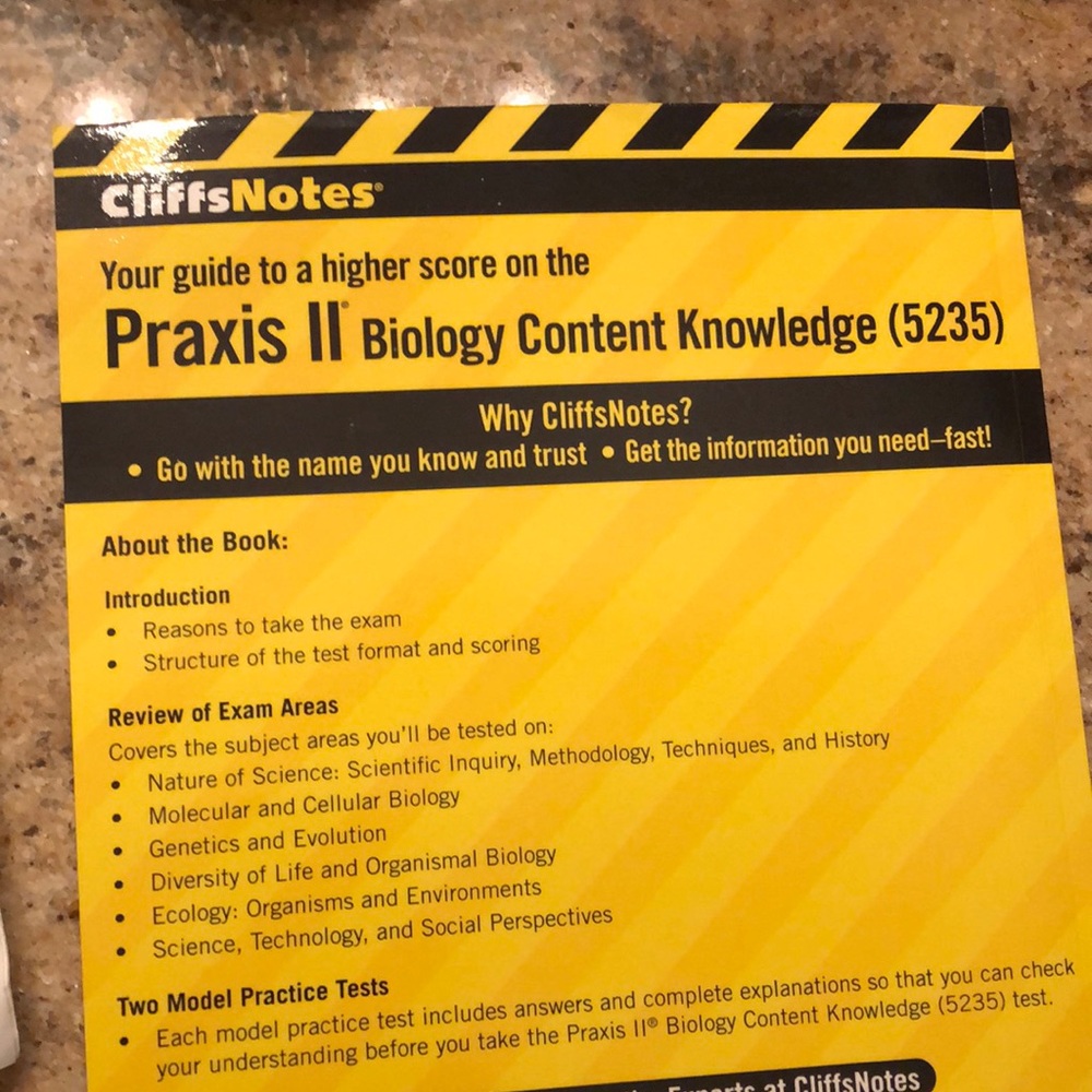 NEW • Biology PRAXIS II (5235) Biology Content Knowledge 2nd Edition Test Prep - Picture 7 of 11